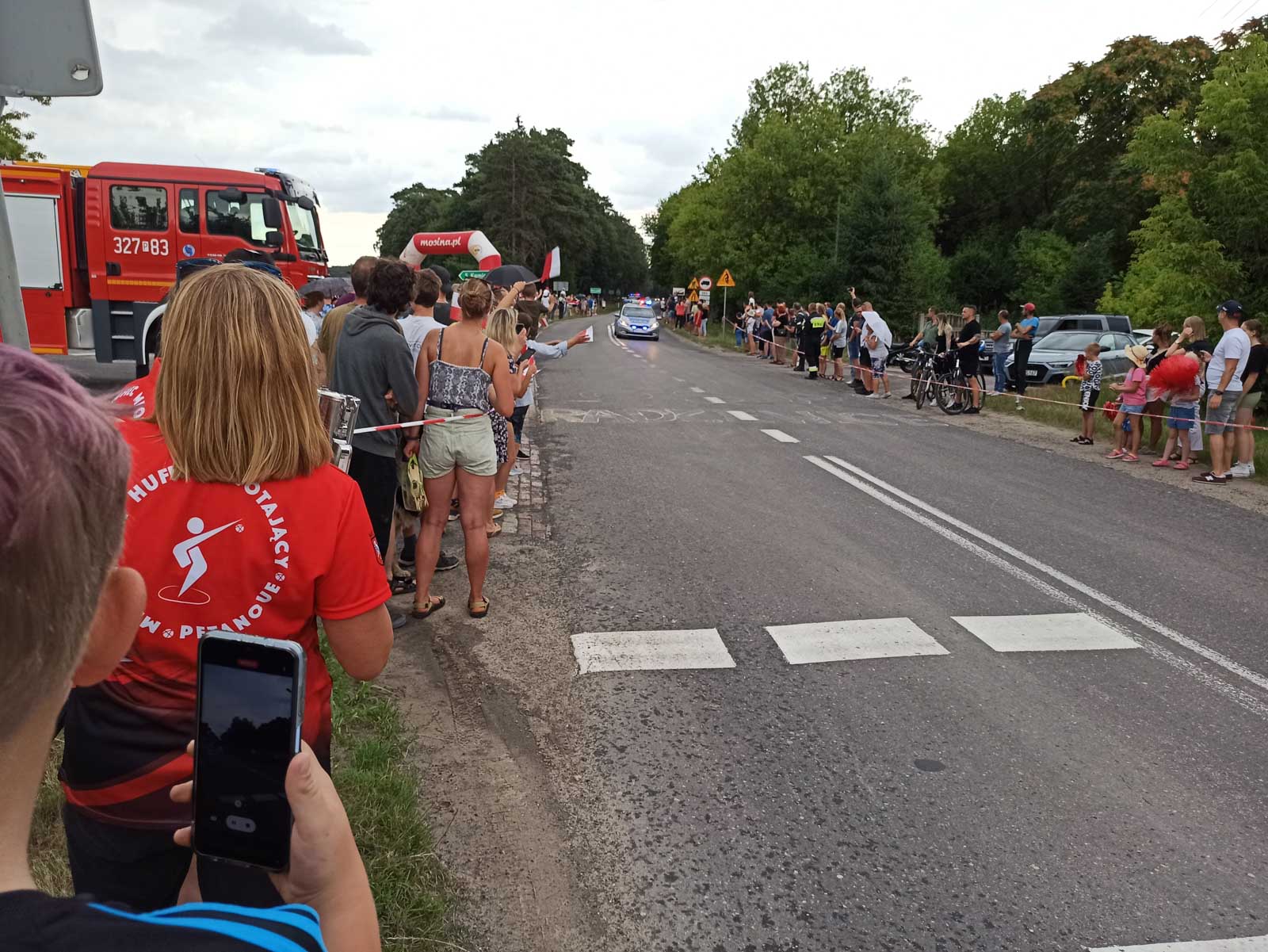 Tour de Pologne w Mieczewie  – sportowe emocje, wspólne kibicowanie i nowe nabytki  S